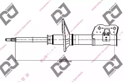 Амортизатор DJ PARTS DS1144GS